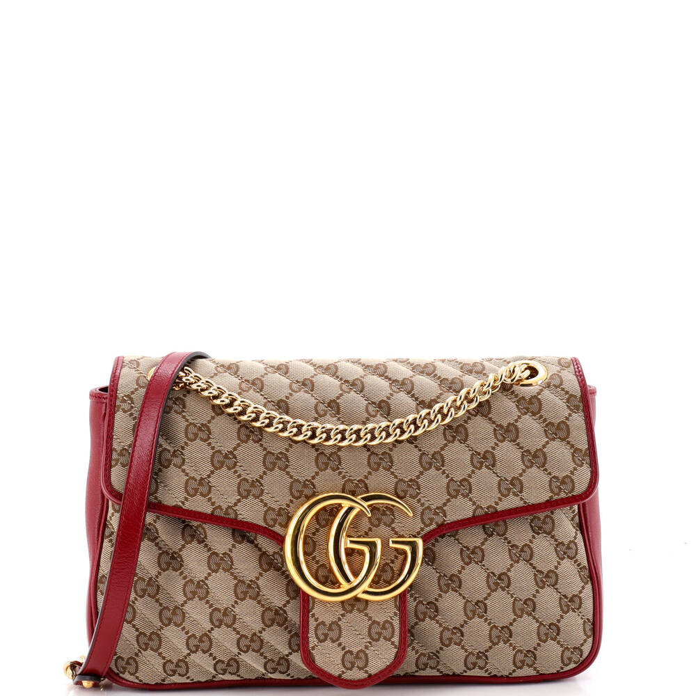 Gucci Gg Marmont Flap Bag Diagonal #254827G13B